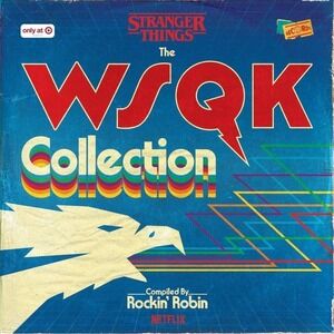 Stranger Things | The WSQK Collection | Vinyl Record, LP, Red | Target Exclusive